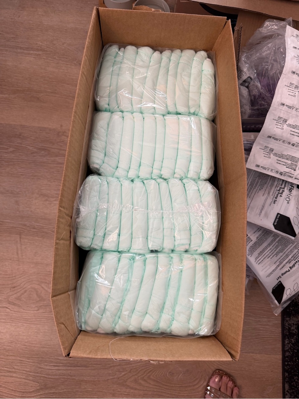 Puppy pads, personal pads, crib pads, 80 count NWT